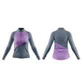 Jersey Ciclismo M/L Mujer GW Half and Half Morado